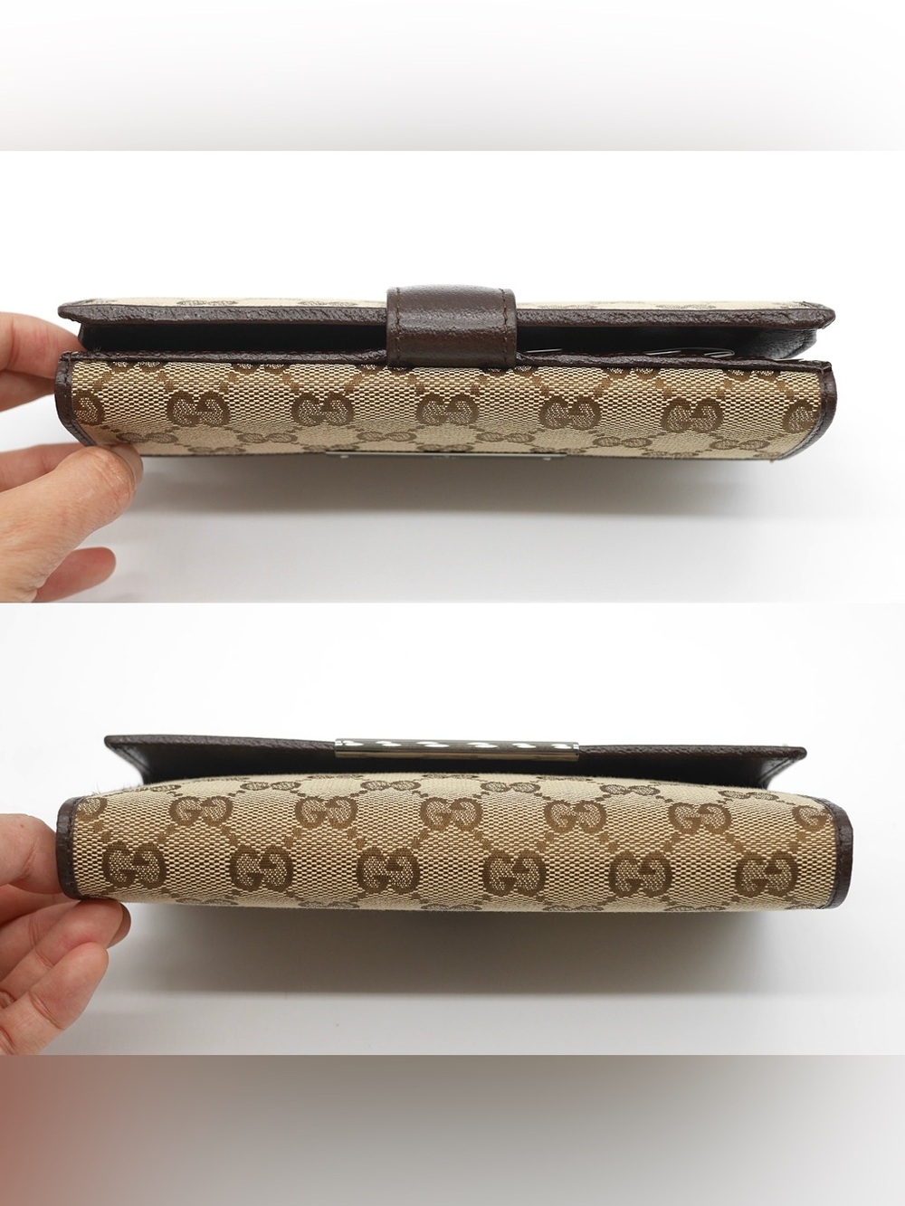 🍓GUCCI GG Envelop Canvas Wallet - Picture 12 of 13